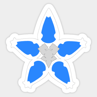 Kingdom Hearts Aqua Wayfinder Sticker